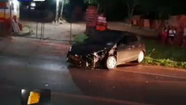 Policía alcoholizado provoca choque fatal en Luque