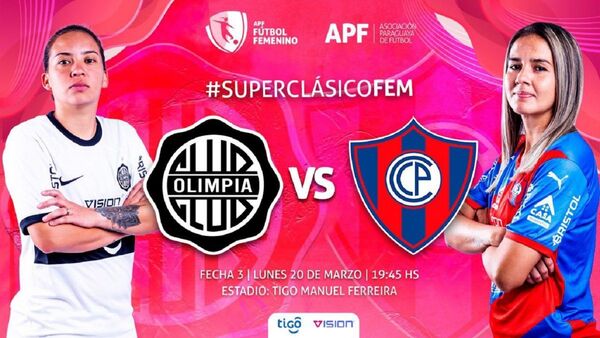 Se juega el clásico en fútbol femenino