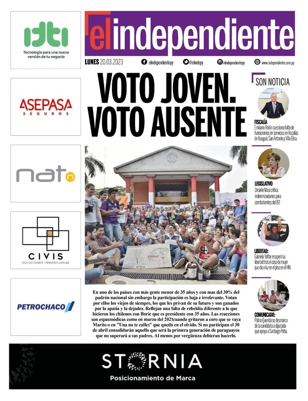 20-03-23 - El Independiente