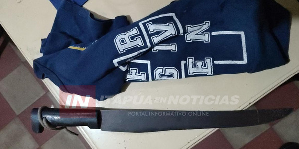 SE NEGÓ A DARLE DINERO A UN ADICTO Y FUE MACHETEADO. - Itapúa Noticias