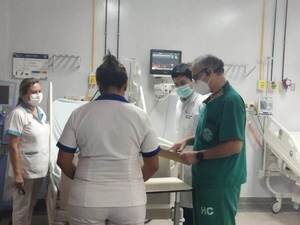 Unidad de Cuidados Intensivos Cardiovasculares de Clínicas en pleno funcionamiento - .::Agencia IP::.
