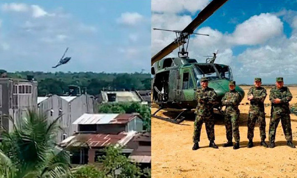 Colombia: Cuatro militares mueren tras caída de un helicóptero del ejercito - OviedoPress