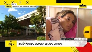 Video: relato de la mamá que tuvo a su hijo en el piso del Hospital Nacional - ABC Noticias - ABC Color