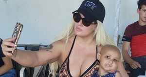 Lilian Ruíz recaudó dinero para ayudar a su ahijada que necesita operarse