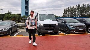 Messi llega a Argentina para jugar amistosos