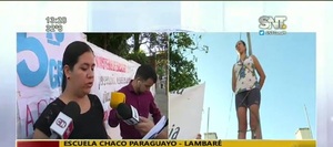 Lambaré: Madre se encadena en institución pública - SNT