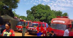 La Nación / Bomberos de San Antonio están en peligro de perder el predio de su cuartel