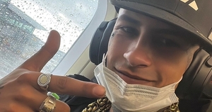 ¡Era violento! L-Gante fue expulsado de un avión por “exceso de flow”