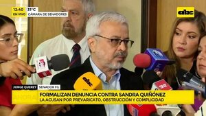 Video: Formalizan denuncia contra Sandra Quiñónez  - ABC Noticias - ABC Color
