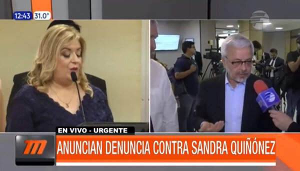 Anuncian denuncia contra Sandra Quiñónez | Telefuturo