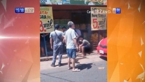 Comerciantes de San Lorenzo detuvieron a supuesto asaltante - Noticias Paraguay