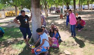 Nativos del Chaco llegan hasta Concepción en búsqueda de alimento