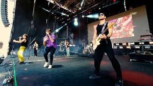 Kchiporros ofreció un show de primer nivel en el festival Lollapalooza en Argentina