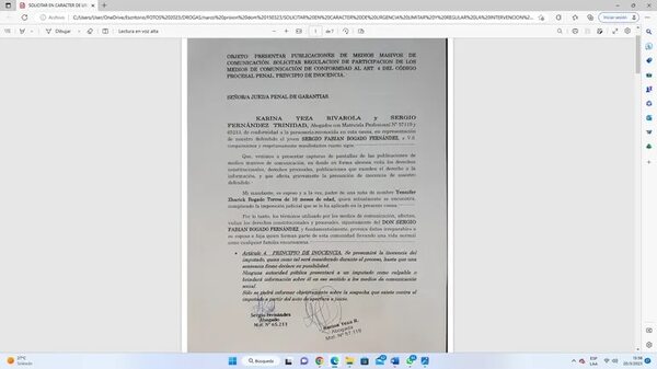 Abogados piden censura previa para proteger a cliente procesado por narcotráfico - Policiales - ABC Color