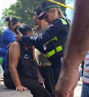 PMT consoló a familiar de motociclista fallecido frente al IPS