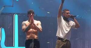 [VIDEO] ¡Show purete con tributo a Blink-182 prepara Twenty One Pilots!