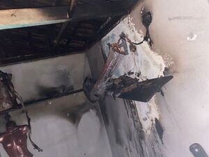 Aire acondicionado ocasionó incendio en un local de venta de ropas - Radio Imperio
