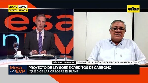 Video: Proyecto de ley sobre créditos de carbono  - Mesa de Periodistas - ABC Color