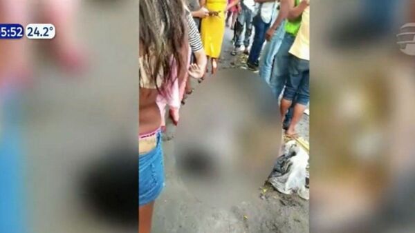 Niña indígena fue atropellada sobre Artigas