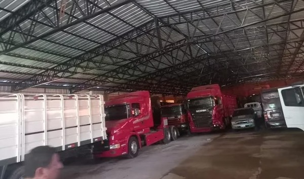 Hallan 39 camiones ligados a “A Ultranza” en un depósito de Limpio | 1000 Noticias