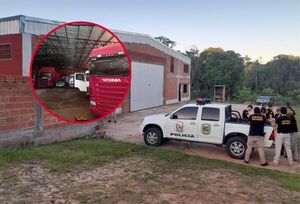 Hallan 38 vehículos vinculados al clan Insfrán, durante allanamiento en Limpio - Megacadena — Últimas Noticias de Paraguay