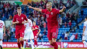 Haaland, "muy frustrado" por no poder jugar contra España