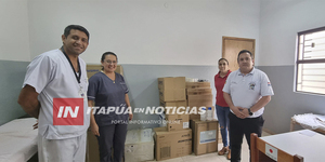 EL CENTRO DE SALUD DE CARLOS A. LÓPEZ TIENE NUEVOS EQUIPAMIENTOS E INSUMOS - Itapúa Noticias