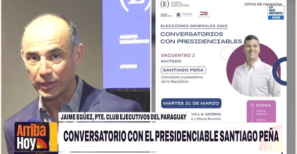 Club de Ejecutivos, en conversatorio con Santi Peña - ADN Digital
