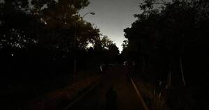 La Nación / Parque Ñu Guasu: denuncian que tramo de 700 metros carece de iluminación
