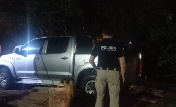 Camioneta hallada pertenece a hombre asesinado en el km 16 Acaray
