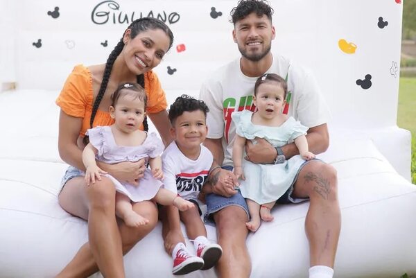El futbolista Bruno Valdez celebró la vida de Giuliano - Gente - ABC Color