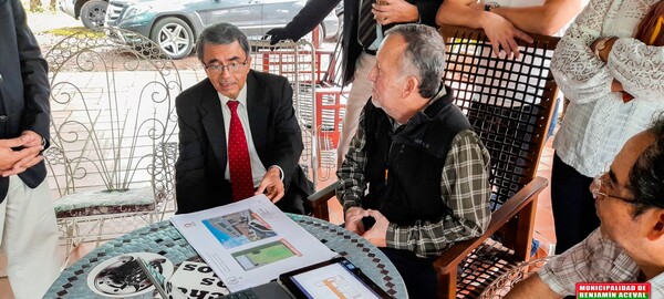 Presentaron los planos para la instalación de una Facultad de Derecho de la UNA en Benjamín Aceval