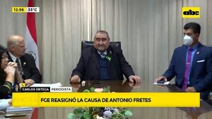 Video: FGE reasignó la causa de Antonio Fretes - ABC Noticias - ABC Color