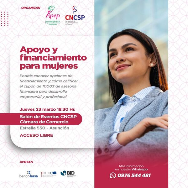 Buscan apoyo y financiamiento para mujeres