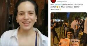 La Nación / Viral: el saludo de Rosalía para Maxi, su pequeño fan paraguayo