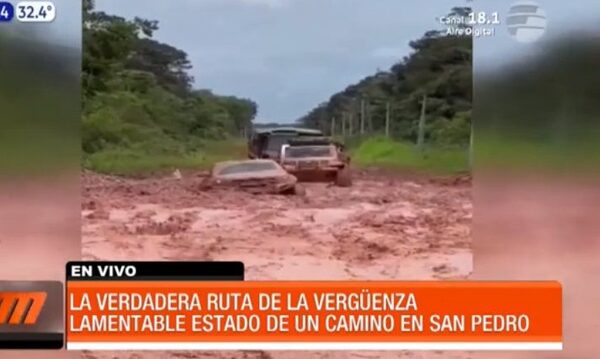 El camino de la vergüenza en San Pedro | Telefuturo