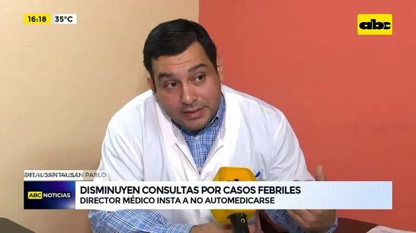 Video: Disminuyen consultas por casos febriles - ABC Noticias - ABC Color