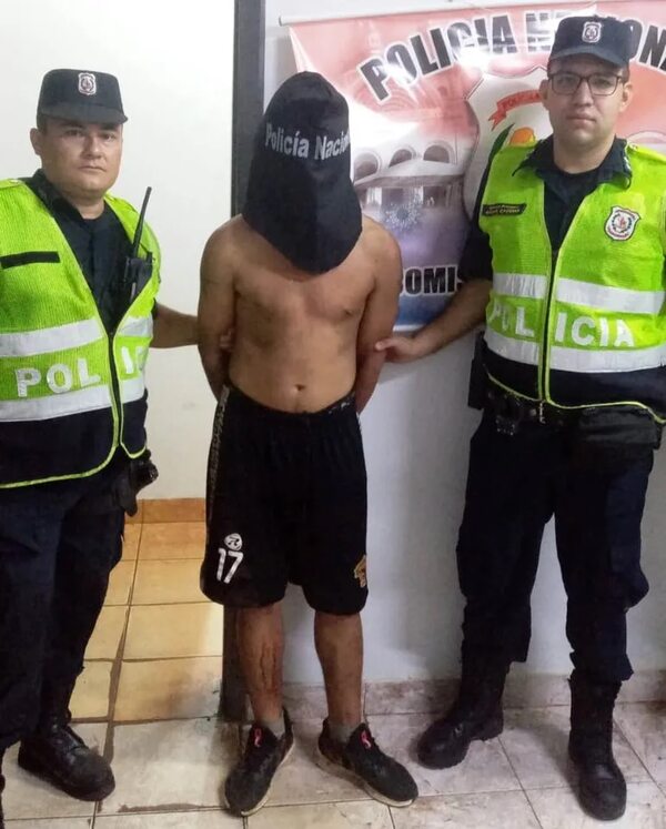 Expresidiario que mató a su padrastro fue capturado sobre el techo de una vivienda - ABC en el Este - ABC Color