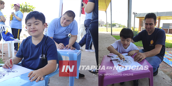 SE DESARROLLÓ ACTIVIDAD EN CONMEMORACIÓN AL DÍA MUNDIAL DEL SÍNDROME DE DOWN - Itapúa Noticias