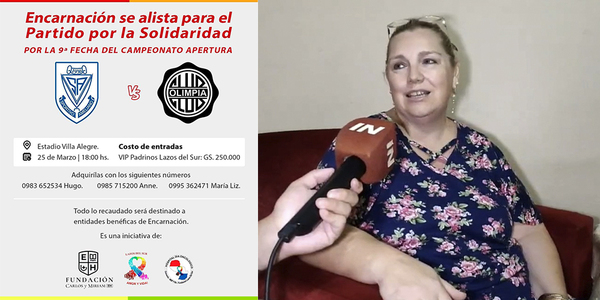 PARTIDO ENTRE AMELIANO Y OLIMPIA TENDRÁ UNA CONNOTACIÓN SOLIDARIA ESTE FIN DE SEMANA - Itapúa Noticias