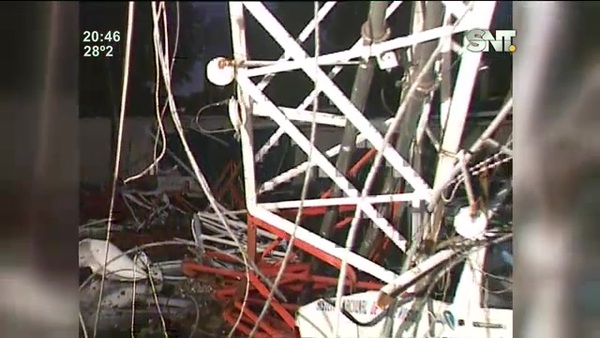Hace 25 años: El día que cayó la antena del SNT - SNT