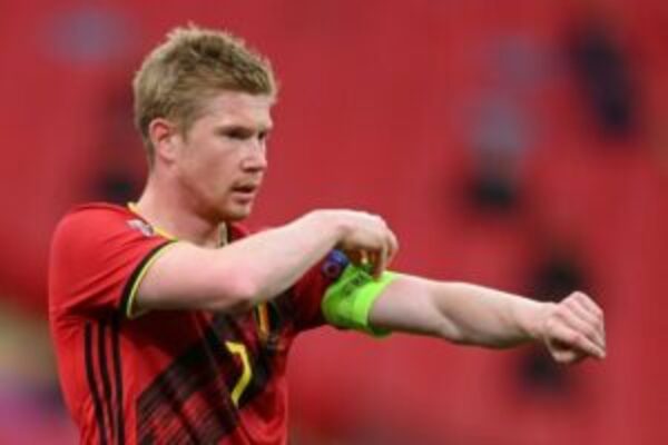 De Bruyne es el nuevo capitán de la selección de Bélgica