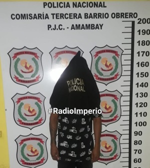 Policía detiene en el barrio San Gerardo a un joven buscado por estafa - Radio Imperio