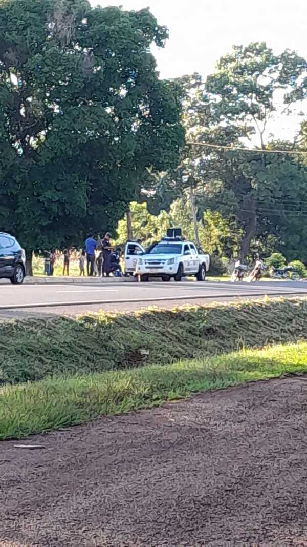 Niño en grave estado tras ser embestido por una moto en San Luis del Paraná