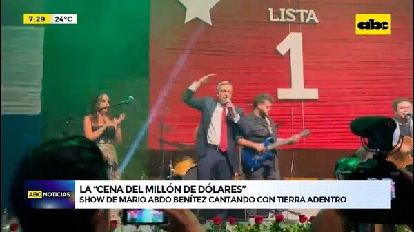 Video: La “cena del millón de dólares”   - ABC Noticias - ABC Color