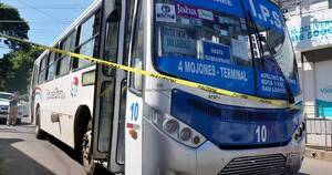 La Nación / Chofer de bus habría hecho una maniobra imprudente en accidente frente a IPS