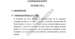La Nación / Exclusivo: informe completo del perjuicio de US$ 37 millones en gestión de Alegre en el MOPC