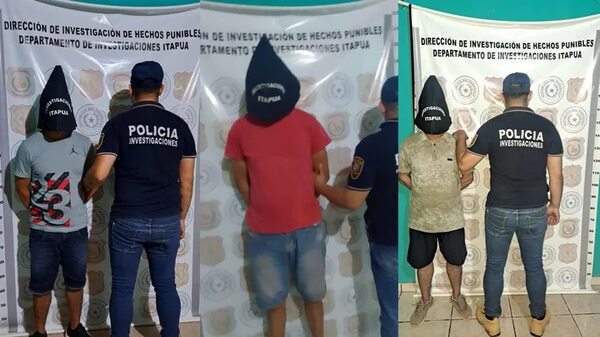 Asaltantes vestidos de policías: tres detenidos en serie de allanamientos - Policiales - ABC Color