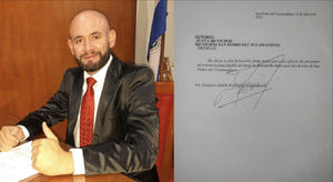 Diario HOY | Intendente de San Pedro presenta su renuncia ante inminente destitución