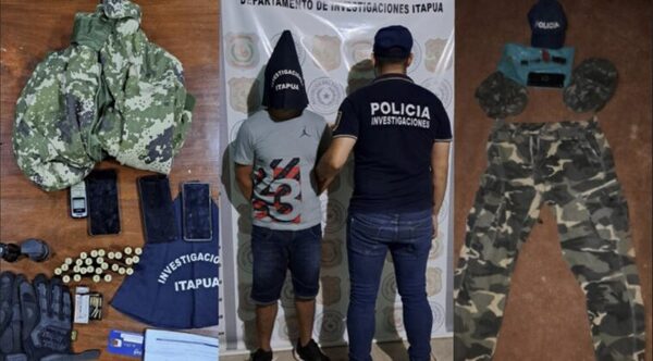 Detienen a tres hombres acusados de cometer asaltos vestidos como policías en Itapúa - Oasis FM 94.3